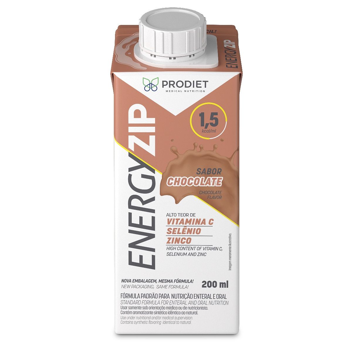 Big into Energy 4個 Energyzip Chocolate - 200ml Prodiet | Nutrii