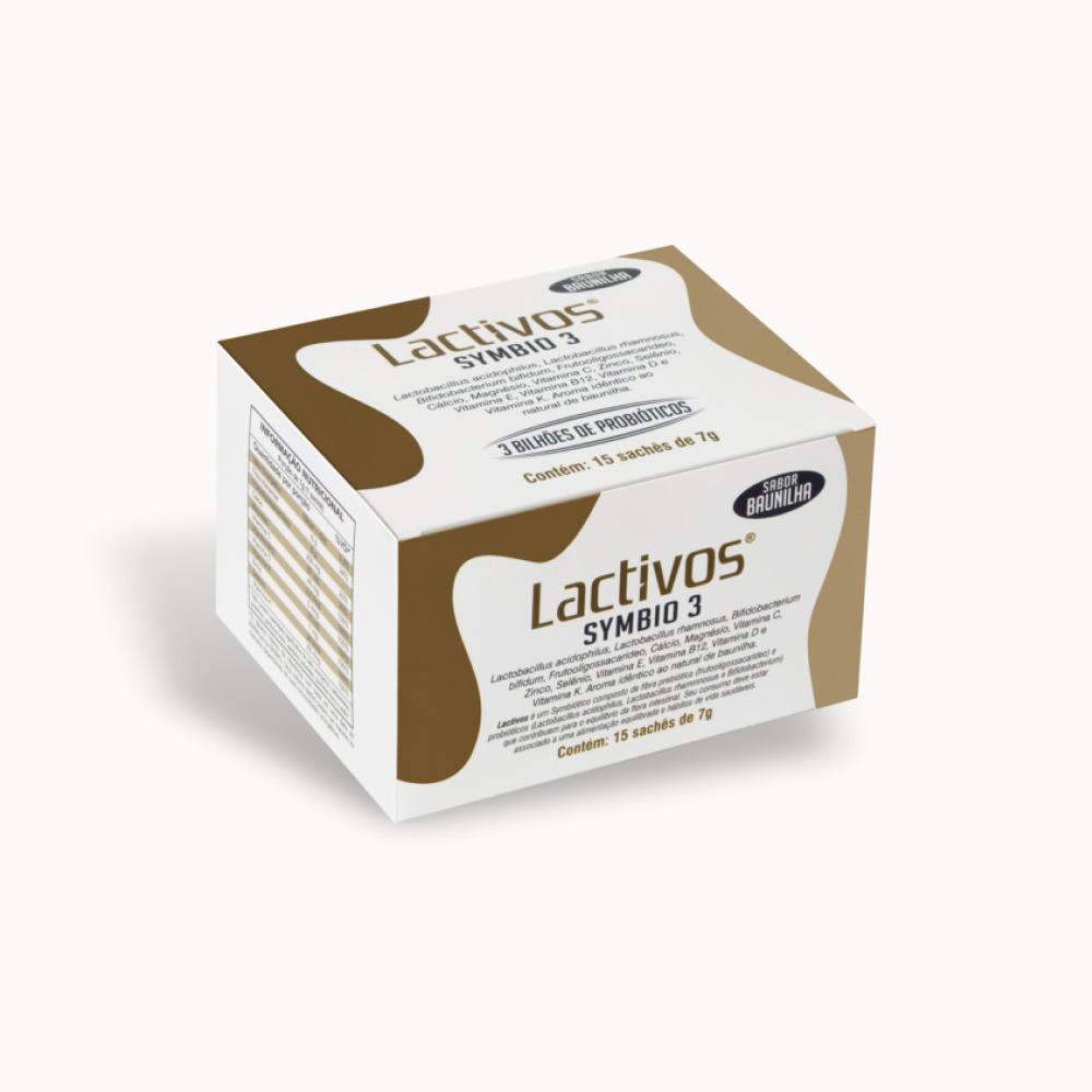 インクスレーベルサビオFXB-TS79UL Tres SABIO Lactivos Symbio 3 Baunilha - 7g (caixa com 15 sachês) Moryba | Nutrii