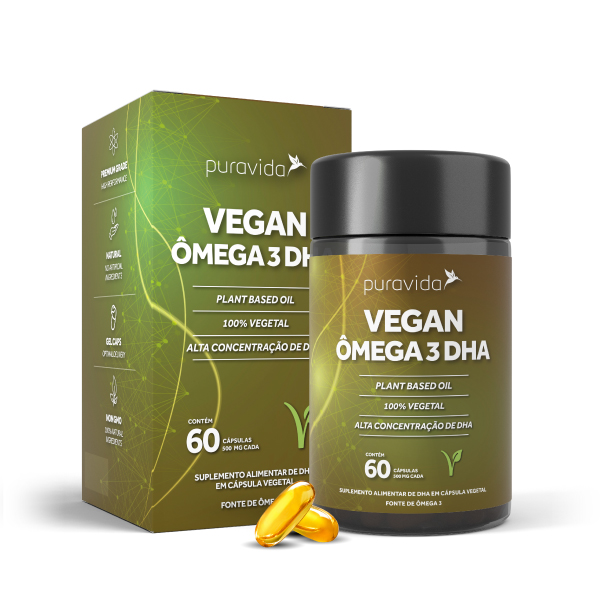 Omega 3 DHA Vegan 60 cápsulas Nutrii